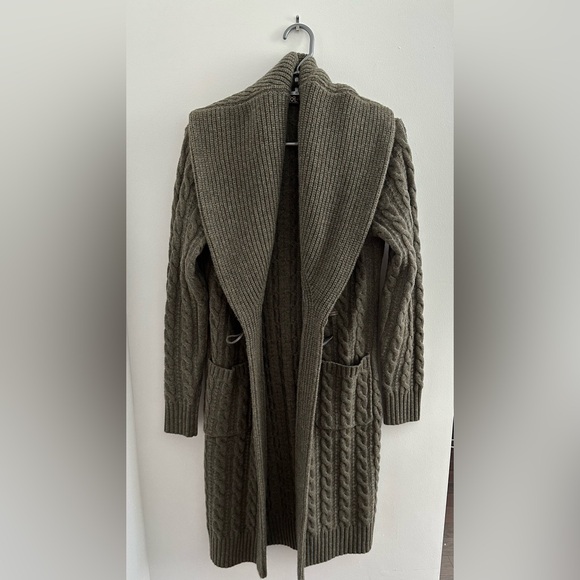 RRL Shawl-Collar Knit Duster Cardigan - Picture 5 of 6